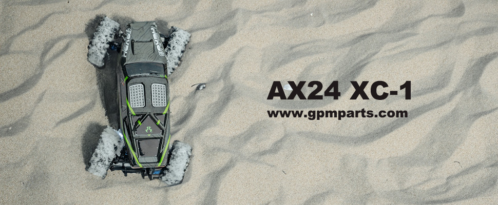 AXIAL Racing AX24 XC-1 Rock Crawler Brushed Upgrade Parts