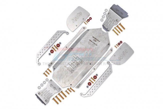 Set Di Griglie Laterali In Nylon Per ARRMA FIRETEAM 1/7 6S &ndash; Protezione Telaio, 2 Pezzi