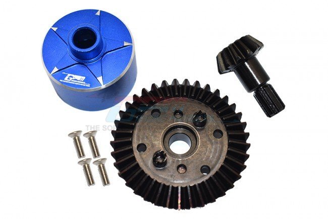 Kit Différentiel Arrière GPM Racing En Acier GPMSTXM1200RBK - Pour Modélisme RC - Neuf