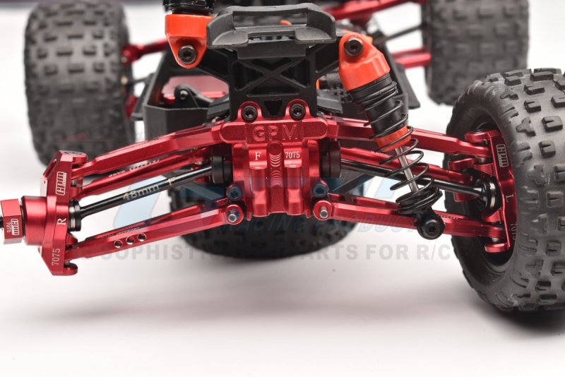 thumbnail image 2 of Hot Racing Rear Aluminum Hub Set For Arrma Granite Grom – GRM2201 2 of 3