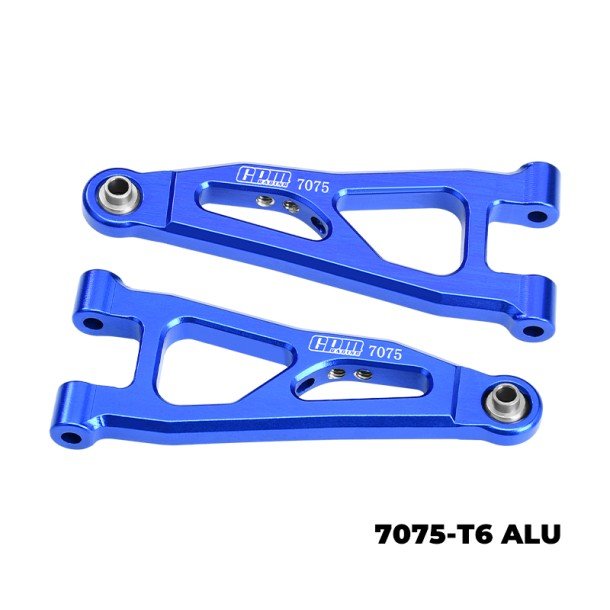 ARRMA GRANITE GROM MEGA Monster Truck Aluminum 7075 Front Lower Suspension Arms - GPM MGG055