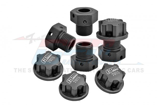 グロム　Steady Garage ローダウンリンケージ GPM MAK010 Precision Aluminum Wheel Hex and Lock for ARRMA Kraton 6S