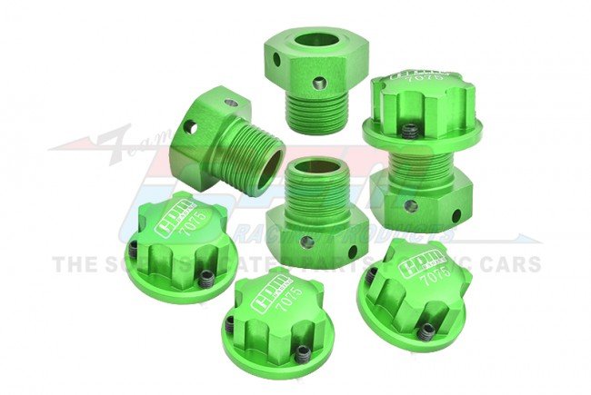 GPM MAK010 Precision Aluminum Wheel Hex and Lock for ARRMA Kraton 6S