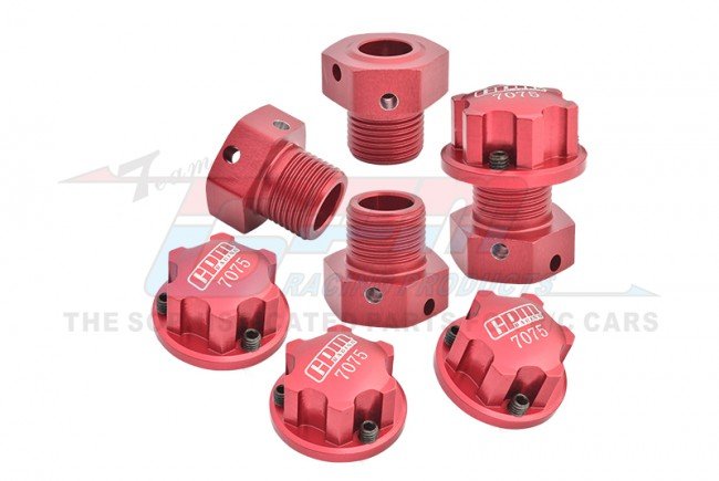 GPM MAK010 Precision Aluminum Wheel Hex and Lock for ARRMA Kraton 6S