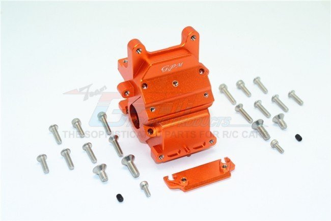 thumbnail image 2 of GPM Racing Aluminum Front/Rear Gearbox Set (Red) For Arrma 1/5 Kraton 8S BLX - MAKX012NF/R-R 2 of 3