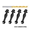 ARRMA KRATON 6S EXB SPEED TRUCK 4140 Carbon Steel Shock Tower Stand Off Kit - GPM MKV6005S