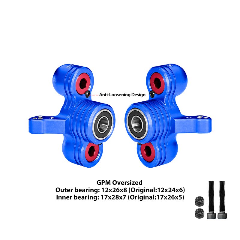 ARRMA Kraton 8S BLX Front Steering Knuckles Upgrade - MAKX021/V1