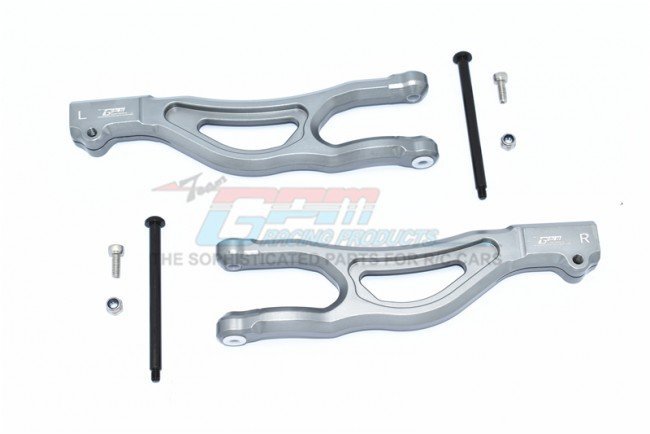 GPM Bloccaggio Ruota In Alluminio Per Arrma 1:5 KRATON 8S/OUTCAST 8S/EXB - Set 4 Pezzi, Verde, Ricambio ARA310929
