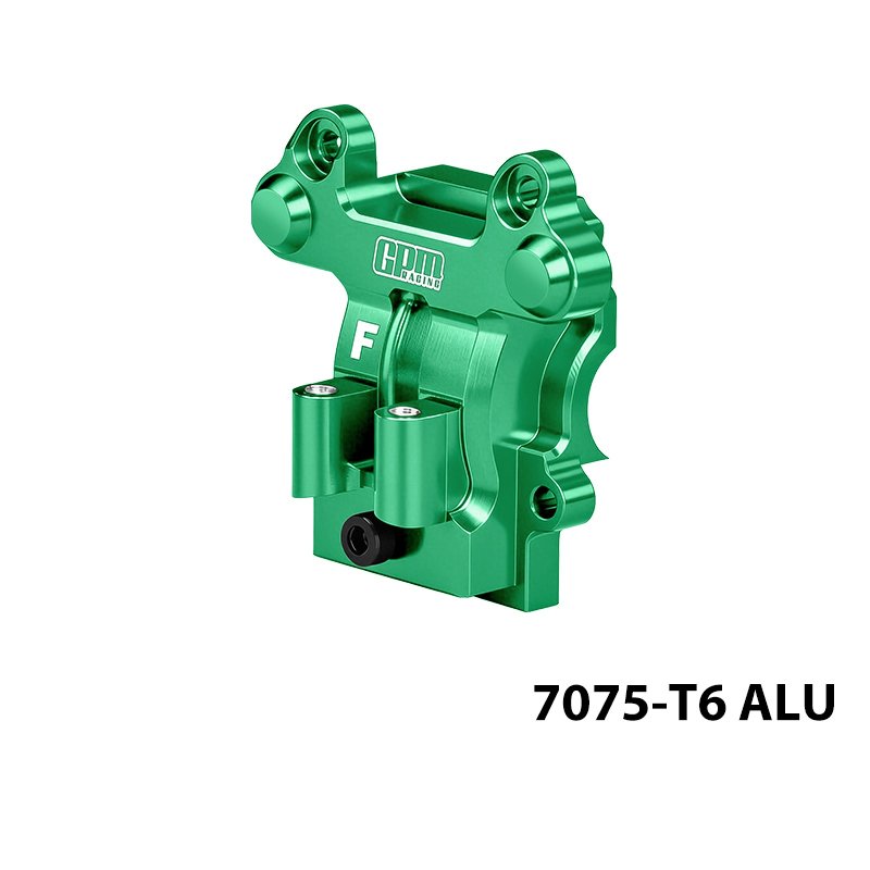 Custodia Differenziale GPM Racing Alluminio 7075-T6 Verde Per Traxxas Slitta 1/8