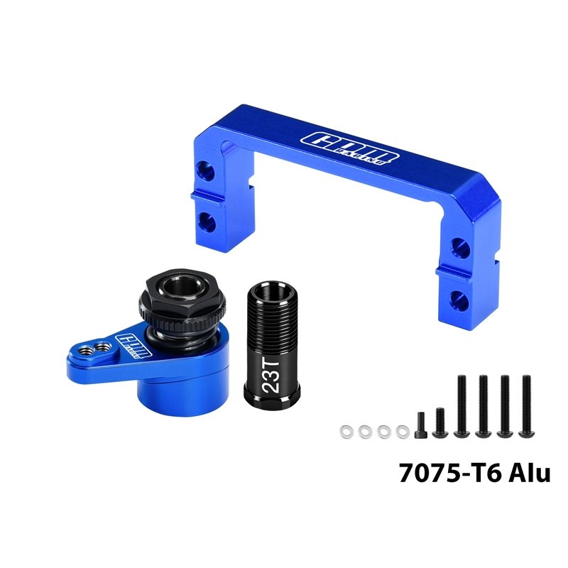ARRMA MOJAVE 4S Alloy 7075 Servo Mount & Servo Horn 25T set - GPM MAM4024N