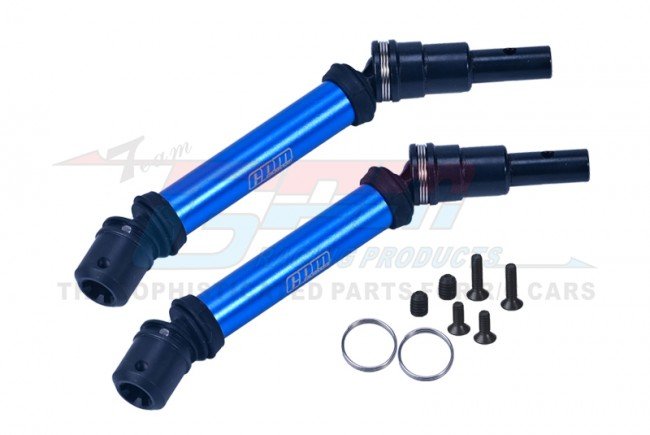 GPM Carbon Steel + Aluminium Front/Rear CVD Drive Shaft For ARRMA 1/8 Mojave 4S 4X4 – MAM4120F/R