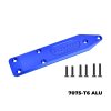 ARRMA NOTORIOUS 6S V6 7075 Alloy Rear Chassis Skid Plate Brace Thick 5mm - GPM MNV6330R ARRMA NOTORIOUS 6S V6 7075 Alloy Rear Chassis Skid Plate Brace Thick 5mm - GPM MNV6330R