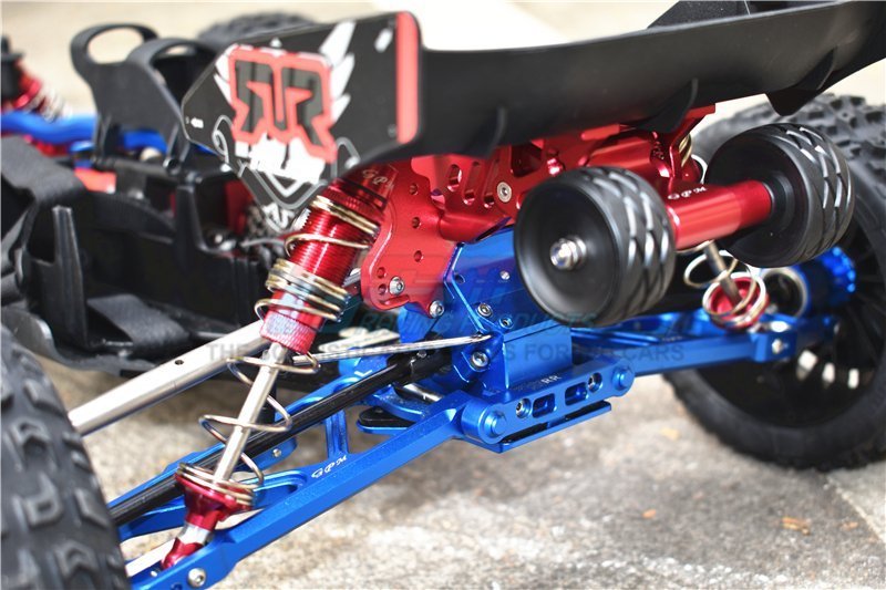 GPM Aluminium Front Shock Tower Für Arrma Talion 6S BLX – 1-teilig, Blau