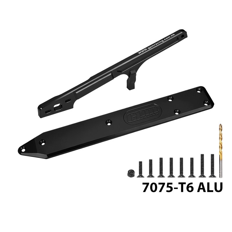 ARRMA TALION 6S EXB Rear Brace & Skid Plate 7075 Alloy