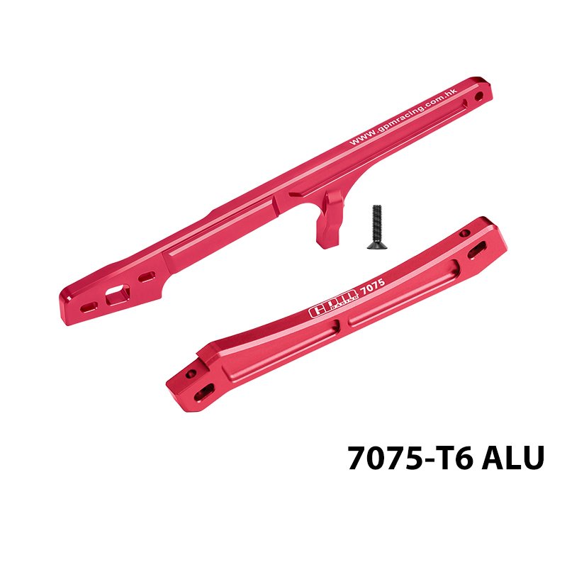 ARRMA TALION 6S EXB 7075 Alloy Front and Rear Brace MTV6016FR by GPM
