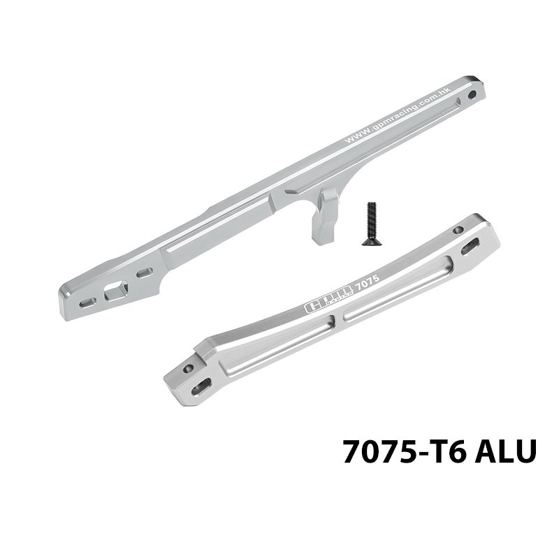 ARRMA TALION 6S EXB 7075 Alloy Front and Rear Brace MTV6016FR by GPM