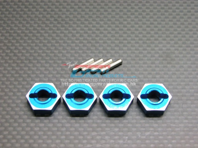 Associated Monster GT Alloy Drive Adaptor With Pins - 4pcs set - GPM AGM1010