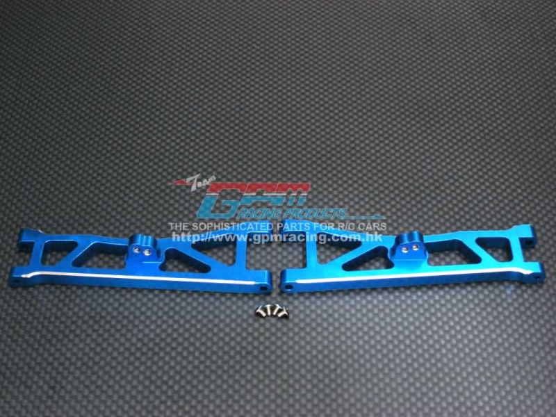 Associated RC 10 GT 2RS Alloy Front Lower Arm - 1pr - GPM RGT3055