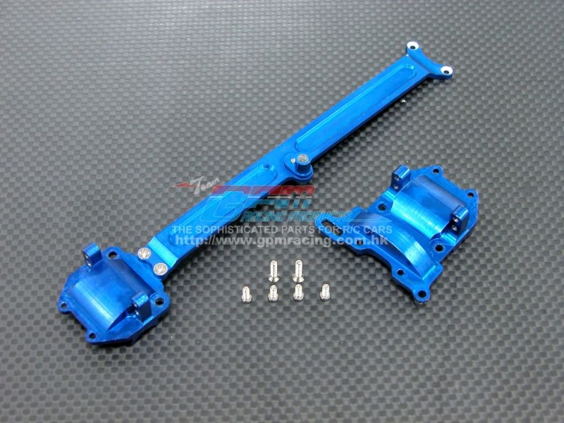 Associated RC 18T Alloy Sub-chassis With Screws - 2pcs set - GPM AR014