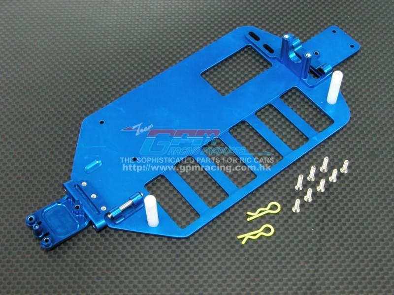 GPM AR016 Alloy Main Chassis Set ASSOCIATED RC18T