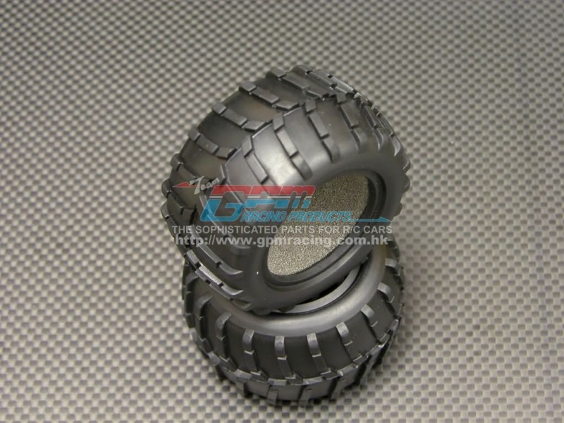 Associated RC 18T Front Rubber Standard Radial Tires With Insert (30 Degree ) -1pr - GPM AR899F30G