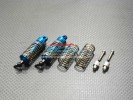 Associated RC 18T Alloy Front Adjustable Spring Dampers (47mm) With 1.0mm Springs & 0.9mm Spare Springs & Alloy Collars & Screws - 1pr set - GPM AR347F Associated RC 18T Alloy Front Adjustable Spring Dampers (47mm) With 1.0mm Springs & 0.9mm Spare Springs & Alloy Collars & Screws - 1pr set - GPM AR347F