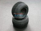 Associated RC 18T Front Rubber Standard Radial Tires With Insert (40 Degree ) -1pr - GPM AR898F40G Associated RC 18T Front Rubber Standard Radial Tires With Insert (40 Degree ) -1pr - GPM AR898F40G