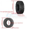 alt="AXIAL 4WD SCX24 DEADBOLT 1.33 Inch Adhesive Crawler Rubber Tires 64mm X 24mm With Foam Inserts - GPM TRX4MZSP25B" title="AXIAL 4WD SCX24 DEADBOLT 1.33 Inch Adhesive Crawler Rubber Tires 64mm X 24mm With Foam Inserts - GPM TRX4MZSP25B"