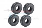 AXIAL 4WD SCX24 DEADBOLT 1.0 Inch High Adhesive Crawler Rubber Tires 56mm X 19.5mm With Foam Inserts - GPM TRX4MZSP23A
