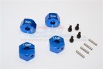 Axial Racing SCX10 Alloy Hex Adapter (14mmx9mm) - 4pcs set For Axial Racing EXO,Scx10,Wraith - GPM AX010/14X9MM