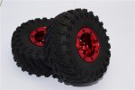 Axial Racing RR10 Bomber Aluminium 6 Poles Wheels With 2.2'' Tire & Foam Insert - 1pr - GPM AW2206F/R45 Axial Racing RR10 Bomber Aluminium 6 Poles Wheels With 2.2'' Tire & Foam Insert - 1pr - GPM AW2206F/R45