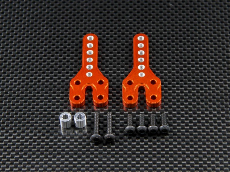Axial Racing SCX10 Alloy Adjustable Damper Mount (Upwared & Downward) - 1set - GPM SCX028A