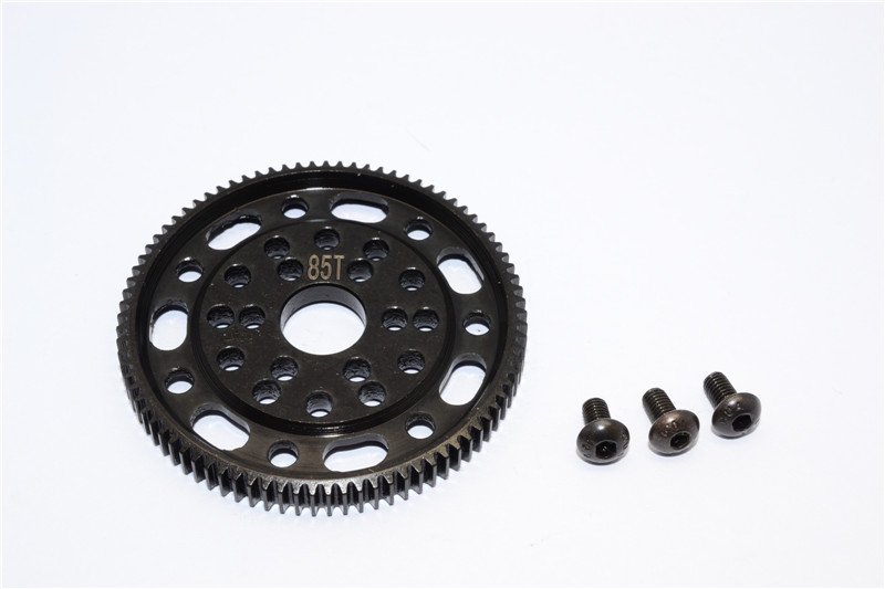 Axial Racing SCX10 Steel#45 Spur Gear 48 Pitch 85T - 1pc set (For SCX10, Wraith) - GPM SSCX085T