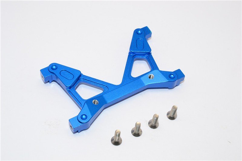 AXIAL Racing SCX10 II Aluminium Rear Chassis Stabilized Mount - 1pc set - GPM SCX2015R