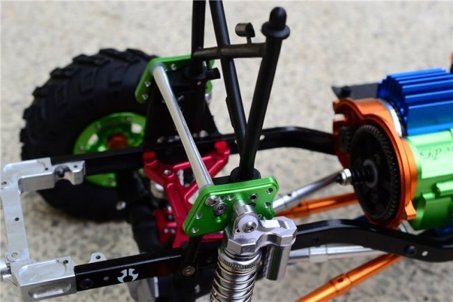 Details about   GPM SCX2015R ALU REAR CHASSIS STABILIZED MOUNT 1/10 RC EP AXIAL SCX10 II Crawler 