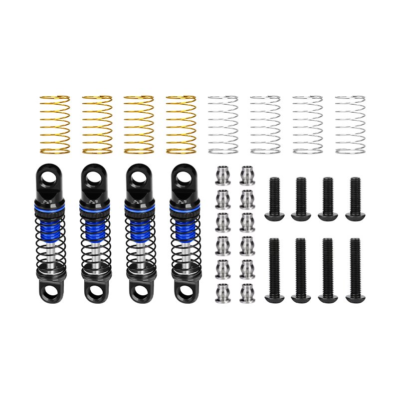 GPM SCX30/21.5FR Precision Alloy Adjustable Shock Set