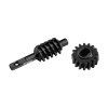 AXIAL SCX30 FORD BRONCO 4X4 RTR BRUSHED ROCK CRAWLER 1144 Steel Front/Rear High-Speed Ring Gear Worm Gear 2T/14T - GPM SCX30/0214TS