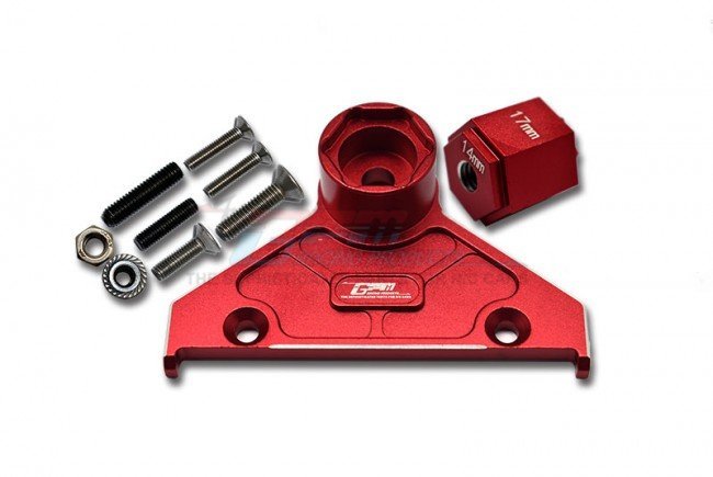 Aluminum Alloy Spare Tire Bracket Mount Holder for AXIAL 1/6 SCX6 JEEP JLU 4WD 