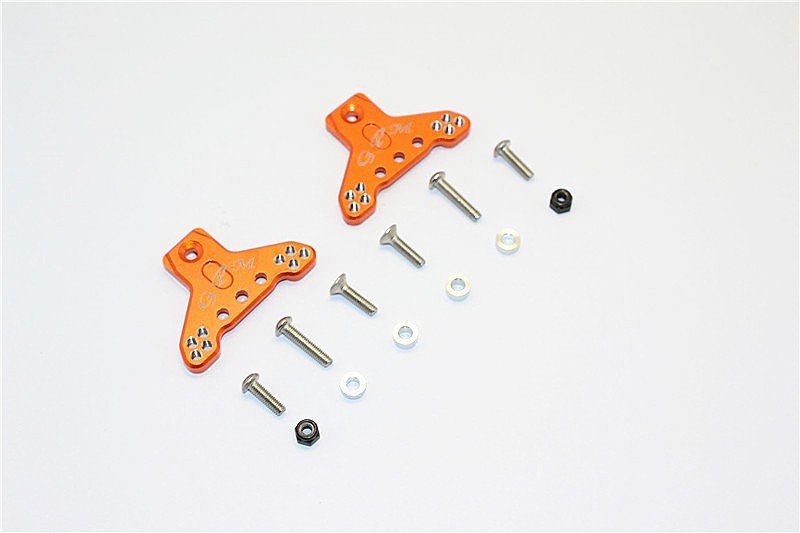 GPM AXIAL SMT10 Front and Rear Adjustable Aluminium Shock Mount