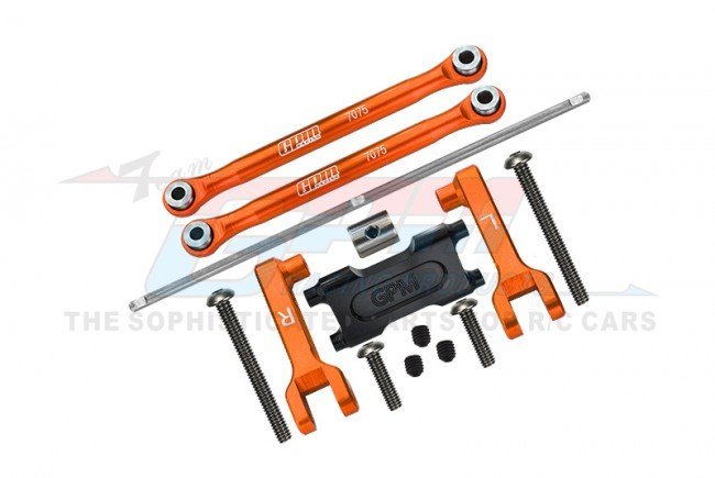 GPM Racing Stabilizzatore Braccio Superiore Anteriore In Alluminio Ispessito – Arancione Per UDR