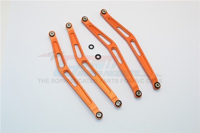 Axial Wraith Precision Alloy Link Rod Set 4pcs WR014 by GPM