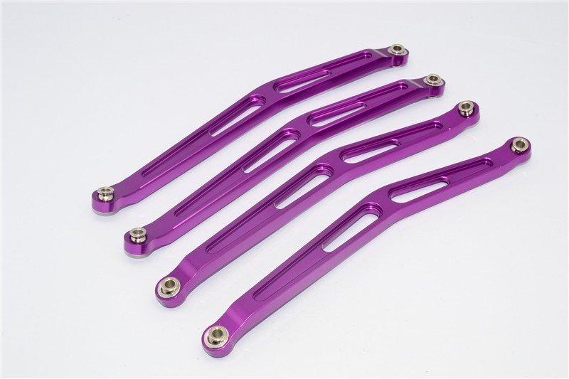 Axial Wraith Precision Alloy Link Rod Set 4pcs WR014 by GPM