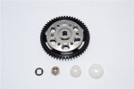 Axial Racing Wraith Aluminium Spur Gear Adapter + Steel Spur Gear 32 Pitch 54T - 2pcs set - GPM WR9554TS