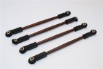 Axial Racing Wraith Spring Steel Front/Rear Lower Thread Rod - 4pcs set - GPM WR049SF/R Axial Racing Wraith Spring Steel Front/Rear Lower Thread Rod - 4pcs set - GPM WR049SF/R