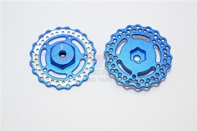 GPM MYT010AF/D Aluminum Front Wheel Hex & Brake Disk for AXIAL