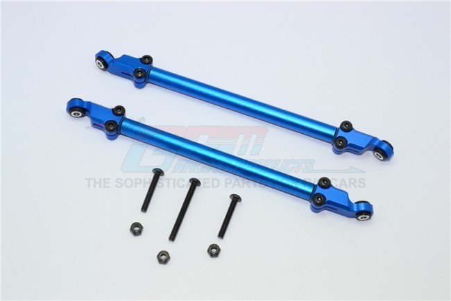AXIAL Racing YETI Alloy Rear Adjustable Chassis Rod -8pc set - GPM YT014N