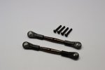 Axial Racing Yeti Spring Steel Upperanti-thread Tie Rod With Black Plastic Ends - 1pr set (AX80119) - GPM YT054P Axial Racing Yeti Spring Steel Upperanti-thread Tie Rod With Black Plastic Ends - 1pr set (AX80119) - GPM YT054P