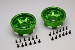 Axial Racing Yeti Aluminium Front/Rear 2.2 Wheels Beadlock (6 Poles Swirl) (AX31118) - 1pr set - GPM YT1006SWF/R Axial Racing Yeti Aluminium Front/Rear 2.2 Wheels Beadlock (6 Poles Swirl) (AX31118) - 1pr set - GPM YT1006SWF/R
