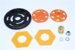 Axial Racing Yeti XL Aluminium Spur Gear Adapter + Steel Spur Gear 32 Pitch 64T + Fibre Slipper Pad AX31067+AX31068+AX31069) - 5pcs set - GPM YTL1664T39 Axial Racing Yeti XL Aluminium Spur Gear Adapter + Steel Spur Gear 32 Pitch 64T + Fibre Slipper Pad AX31067+AX31068+AX31069) - 5pcs set - GPM YTL1664T39