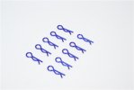 Small Flu Body Clips Set - 10 Pcs (1 Color) - GPM AC001S